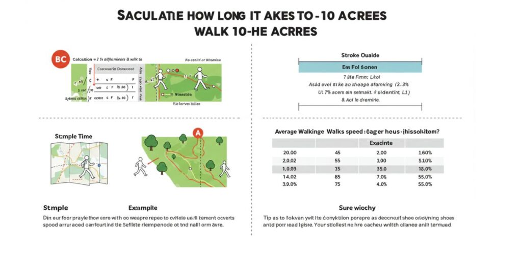 How Long Does It Take to Walk 10 Acres