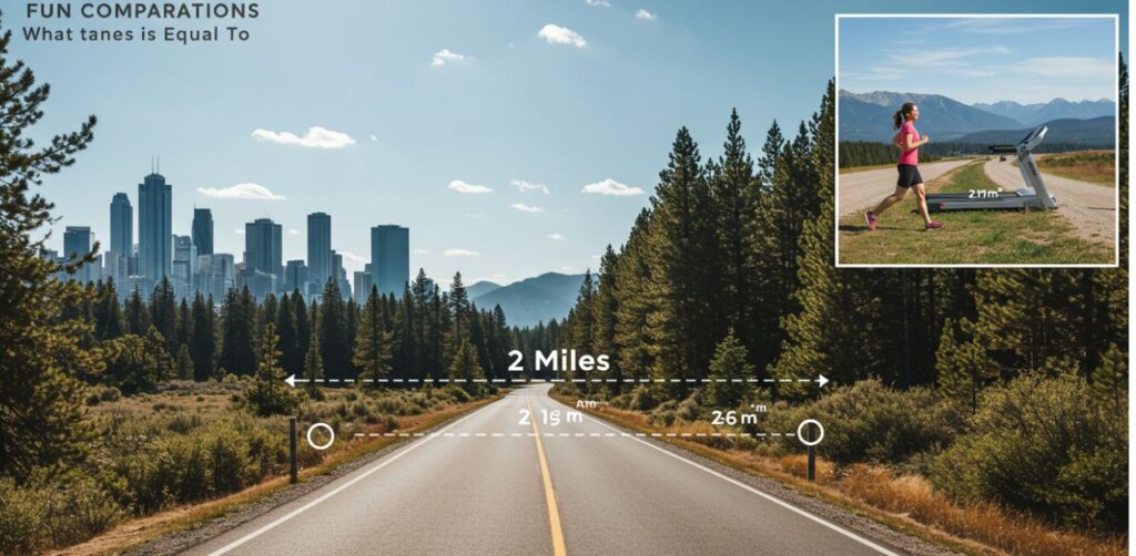 Fun Comparisons: What is 2 Miles Equal To?