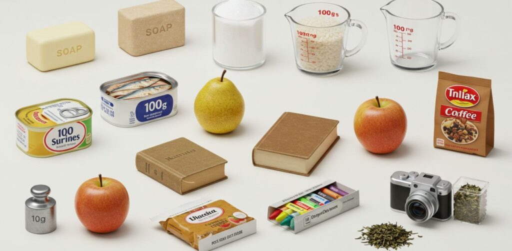 14 Everyday Things That Weigh 100 Grams