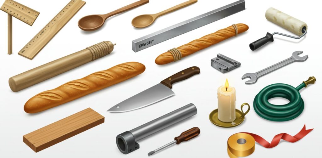 14 Common Objects That Are 12 Inches Long