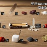 15 Common Things That Weigh 1 Gram