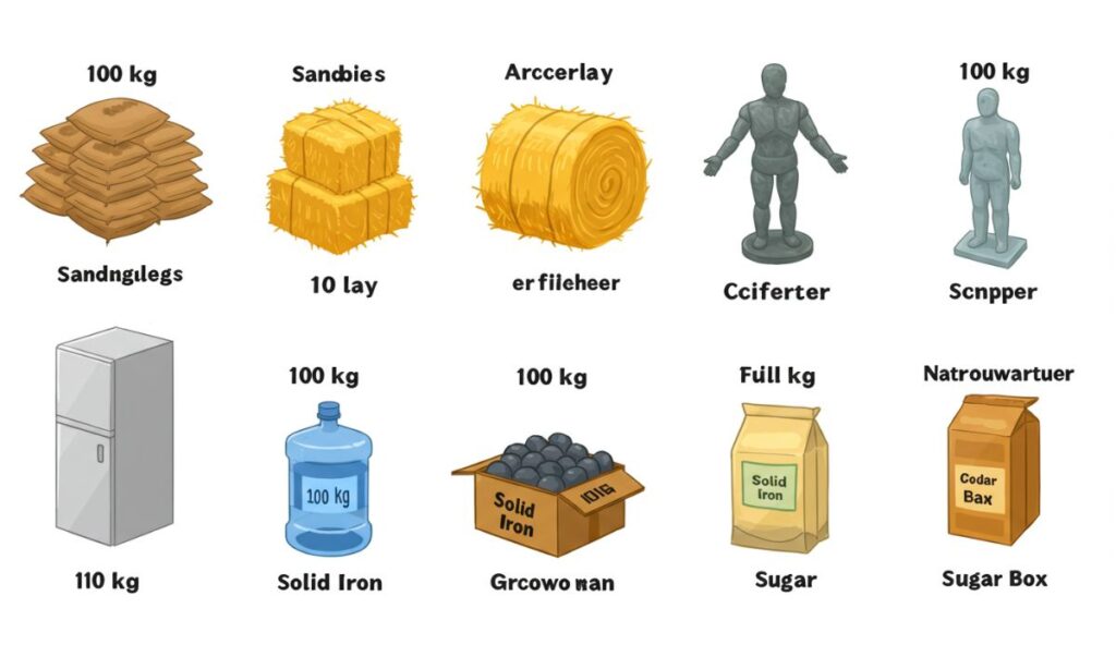 9 Things That Weigh 100 Kilograms