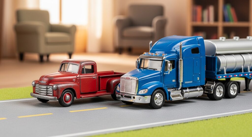 Toy Trucks or Model Cars