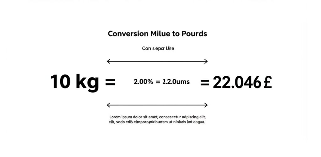 How Heavy Is 10 Kilograms in Pounds?