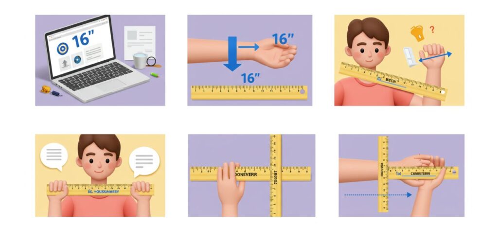 How to Visualize 16 Inches Without a Ruler