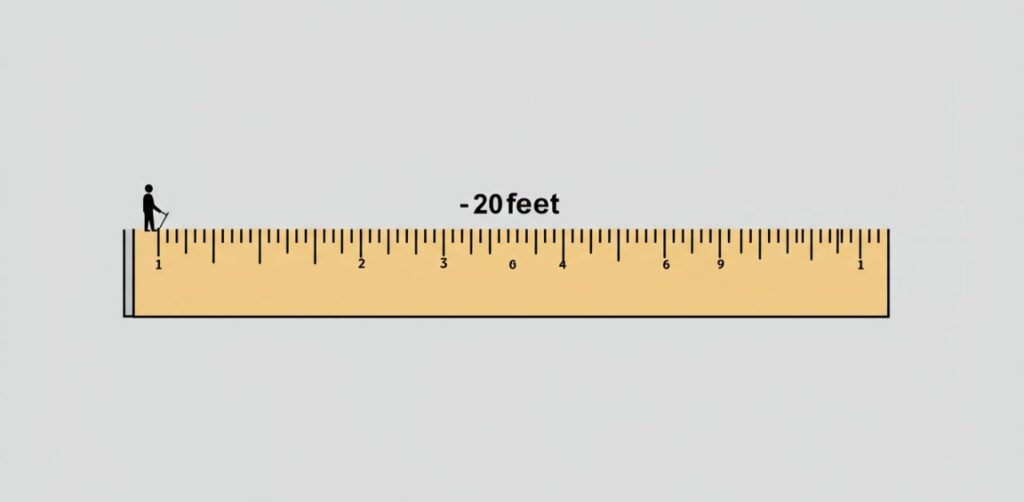 What Does 20 Feet Mean in Simple Terms?